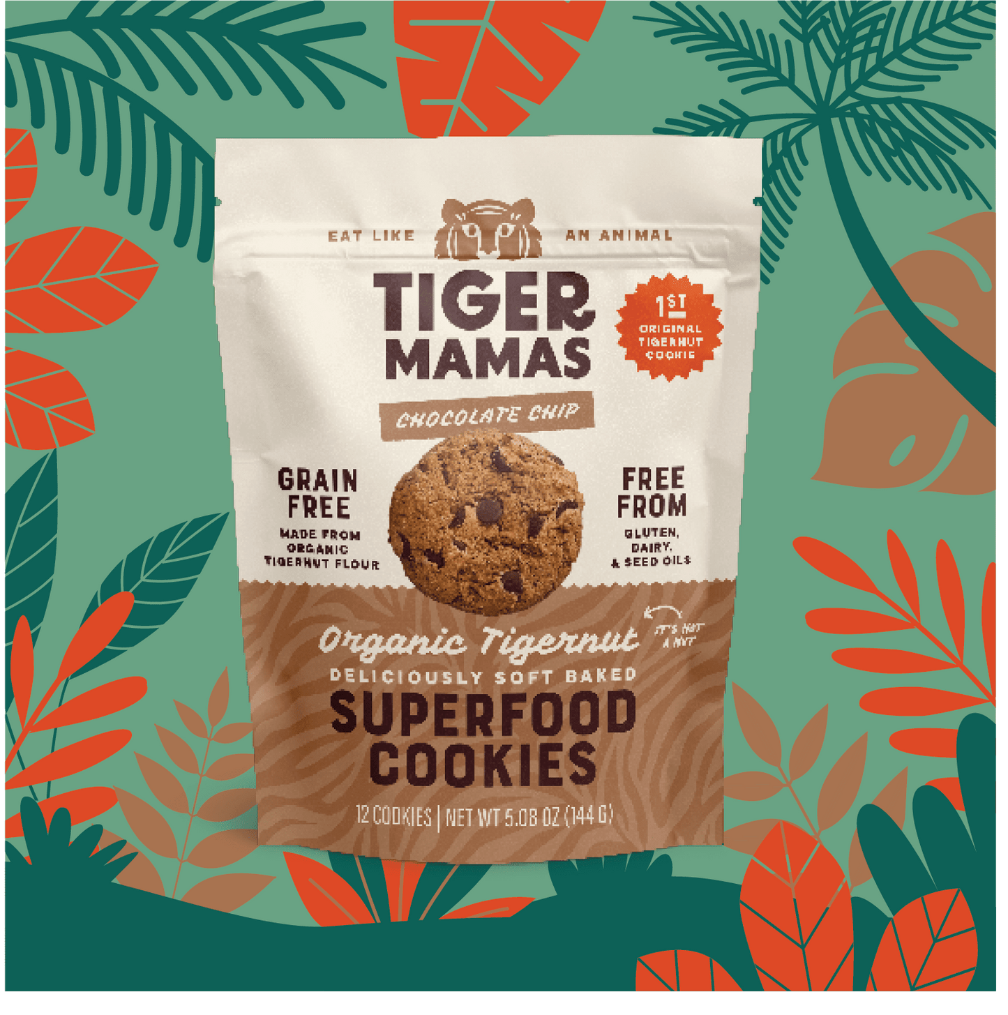 Chocolate Chip Tigermamas Cookies - TigerMamas