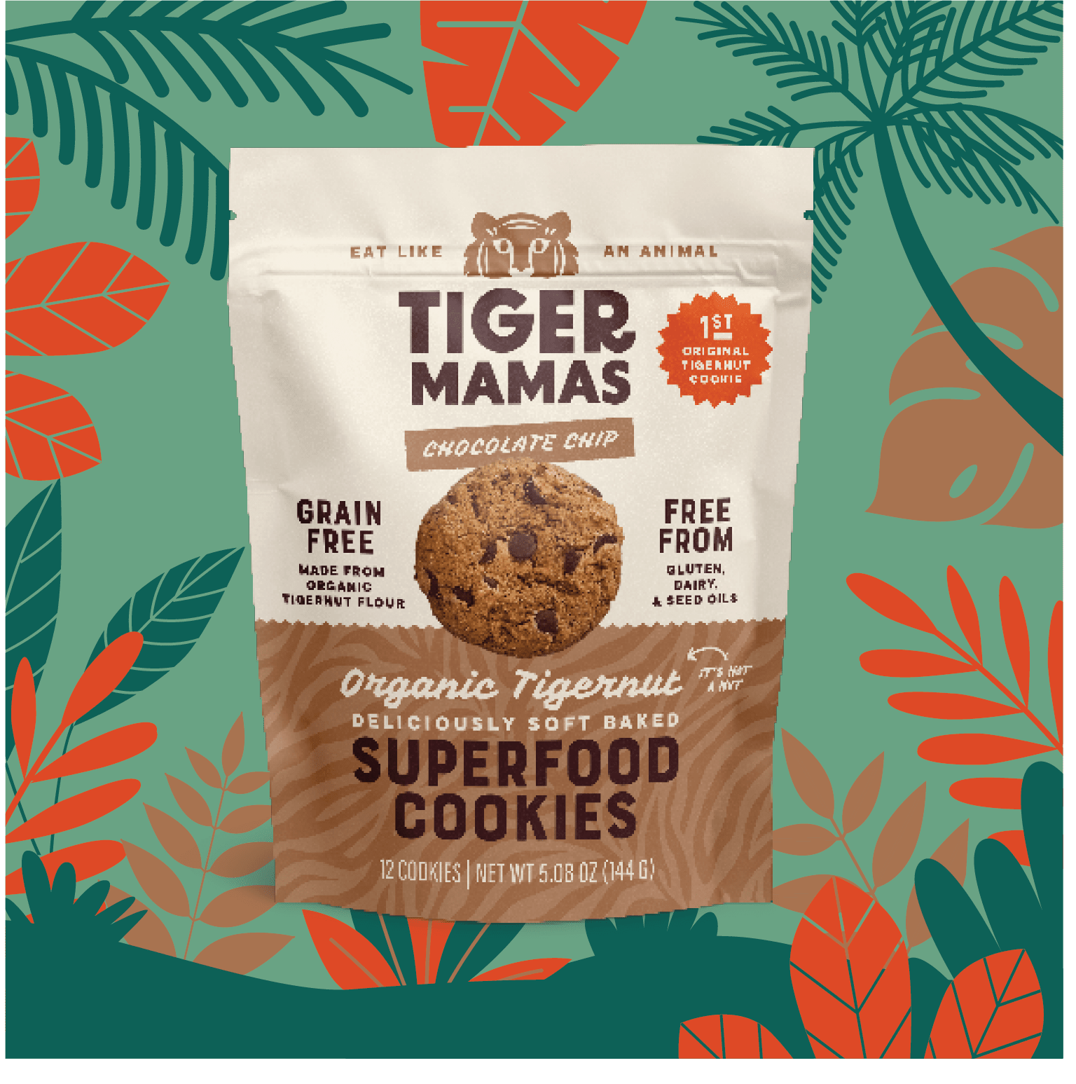 Chocolate Chip Tigermamas Cookies - TigerMamas