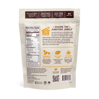 TigerMamas - Date Sugar TigerMamas Cookies 12ct Bag